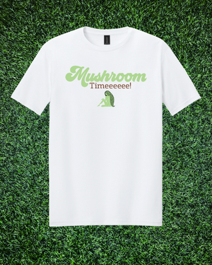 "Mushroom Timeeeeee" Script Length Check T-Shirt