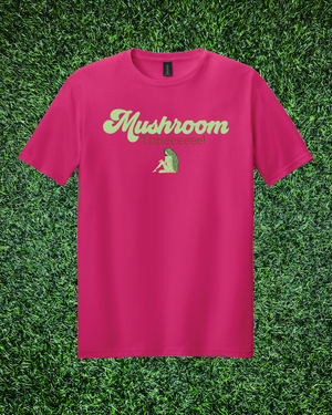 "Mushroom Timeeeeee" Script Length Check T-Shirt