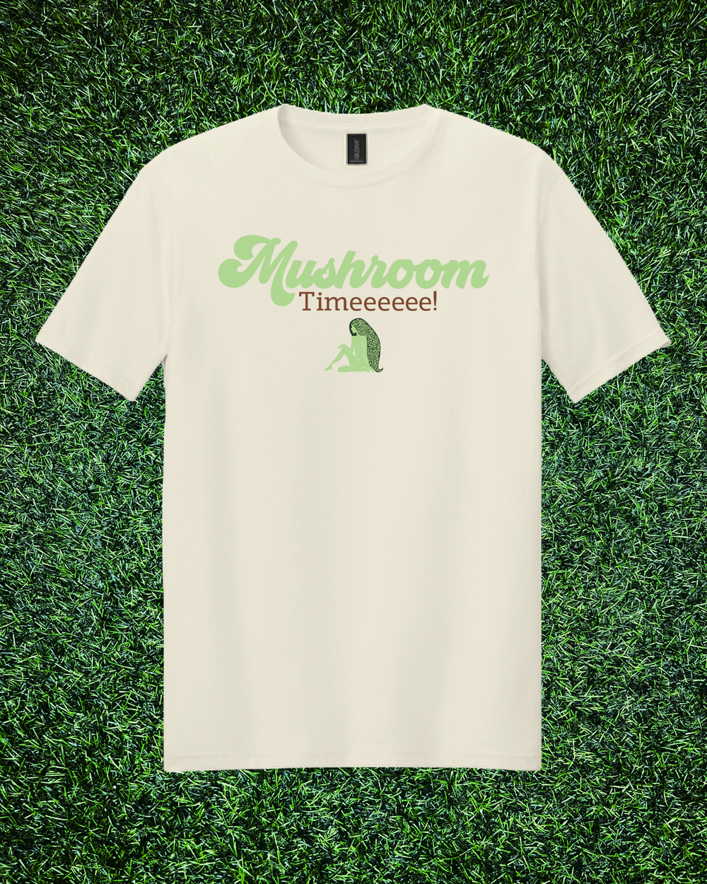 "Mushroom Timeeeeee" Script Length Check T-Shirt