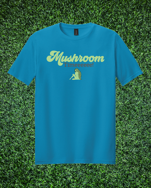 "Mushroom Timeeeeee" Script Length Check T-Shirt
