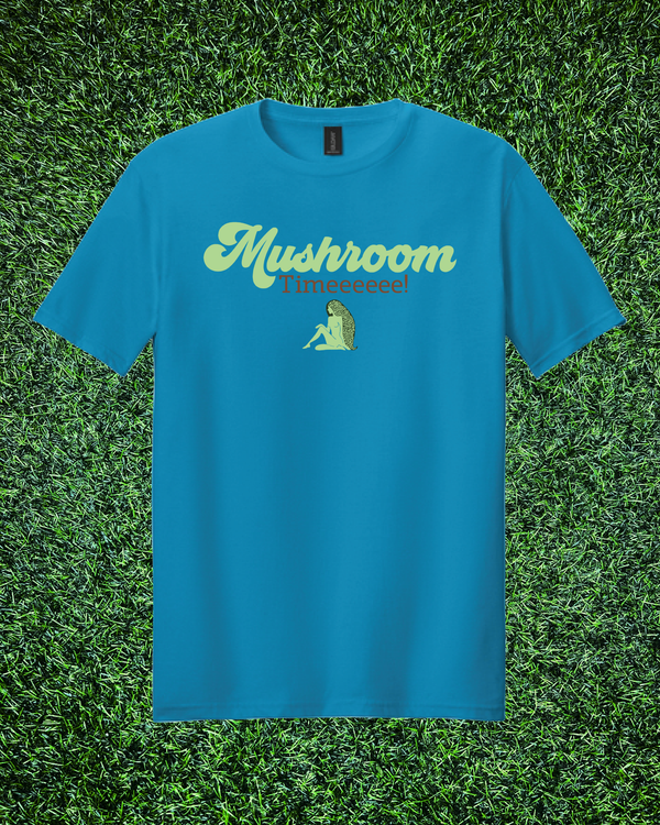 "Mushroom Timeeeeee" Script Length Check T-Shirt